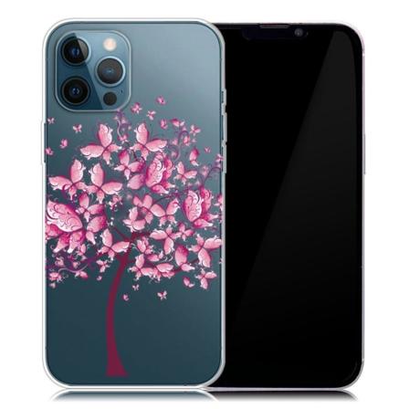 Deco iPhone 13 Pro Suojakotelo - Pink Flowers Pink