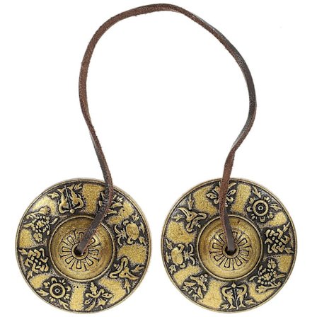 Koppar Cymbaler Klocka Buddhistisk Meditation Yoga Klocka Meditation Cymbal Klocka