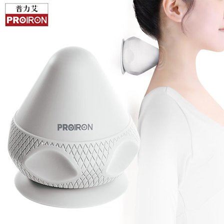 Syväkudoshierontapallo niska- ja selkäkipujen lievitykseen, triggerpisteterapia, lämpöaktivoitu värisevä hierontalaite, lievittää lihaskipua[D]