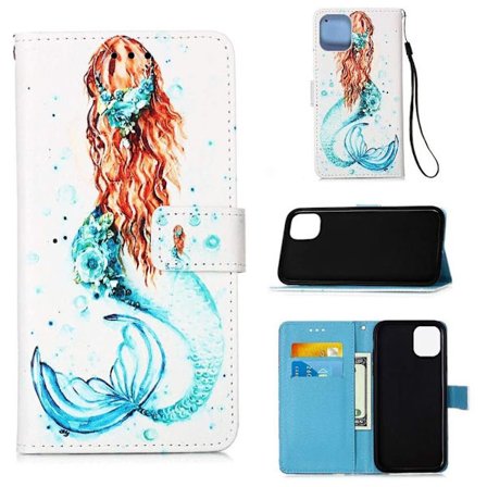 Plånboksfodral Apple iPhone 12 Mini – Sjöjungfru