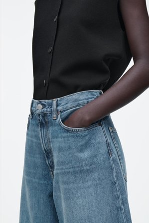 COS Women's Denim Culottes in Blue