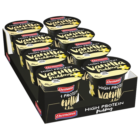 8 x Ehrmann Protein Pudding, 200 g