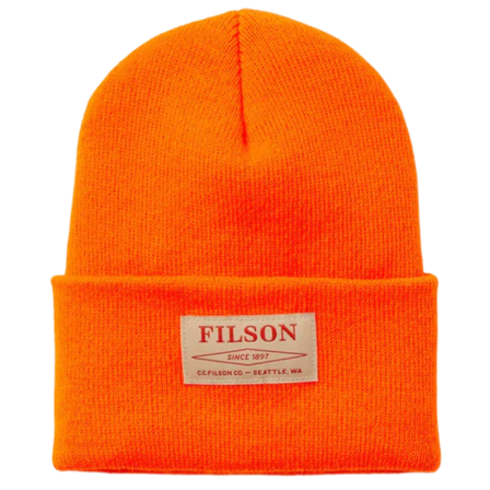 Filson Ballard Watch Cap Blaze
