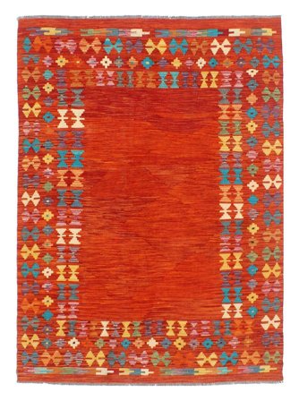 Small Kilim Afghan Old Style Rug 150X202 Wool