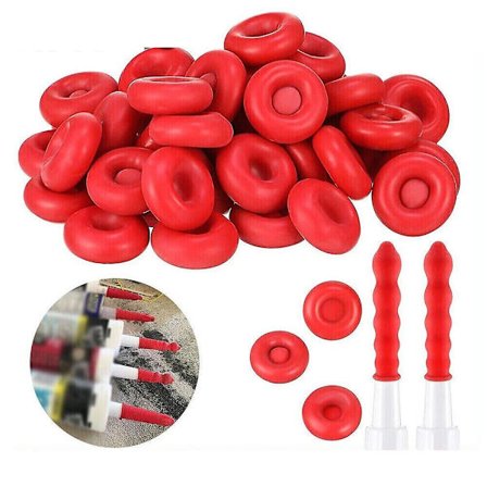 10/20/30/50/80/100 stk Caulk beskyttelseshætte Caulk Sealer Saver Åbent fugerør til forsegling og konservering