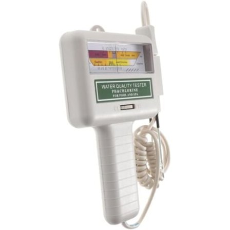 Vandkvalitetstester PH-måler og praktisk værktøj til spa, øjeblikkelige resultater og stor skærm/NC/