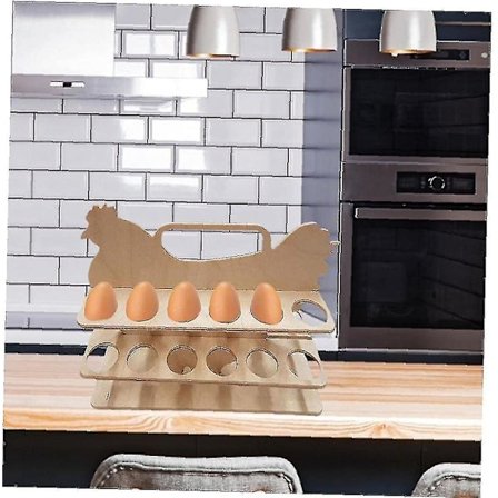 Hauska Muna Säilytyshylly Kananmunien Säilytysteline 24 Paikkaa