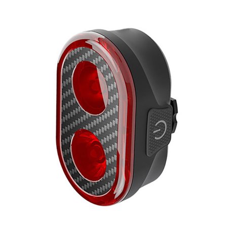 Cyklar Uppladdningsbar 8 Ljuslägen Säkerhetsvarning Vattentät LED Baklampa Cykelsäkerhet Bakljus Cykel Bakljus