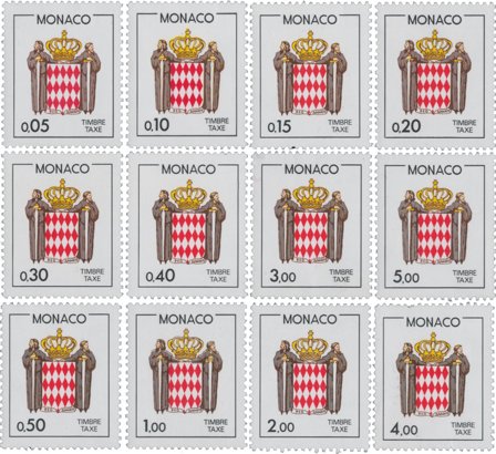 Monaco 1985 - YT T75-86 - Postfrisk - Postfrisk