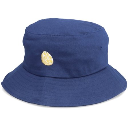 Abducted - Blu bucket Cappello - Tiny Half Lemon Navy Bucket @ Hatstore