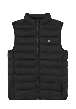 Lyle & Scott Dunväst Ytterplagg Herr Svart 164/170