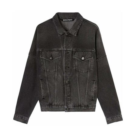 Palm Angels Jacket , Grijs , Heren , Maat: M