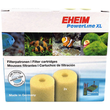 Eheim - Filterpatron Powerline XL 2615510 Beige X-Large - Akvaristikk - Pumper & filtre for akvarium - Filtermateriale - ZOO.no
