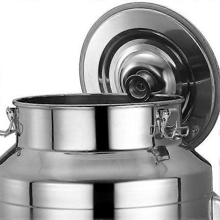 Rustfri 5L mælkekande med håndtag, kompatibel med 304 forseglet design