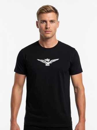 Esercito 1659 T-shirt Maniche Corte Uomo Nero