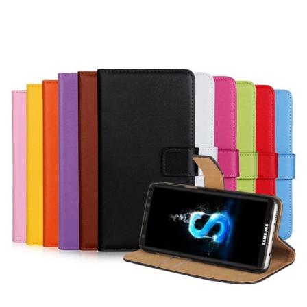 Samsung Galaxy S6 Edge - Stilrent Plånboksfodral Från Tomkas White Vit