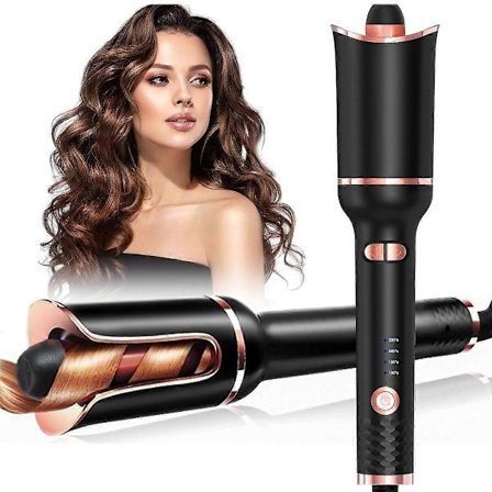 Krølltang automatisk krølltang negativ ion krølltang svart elegant design