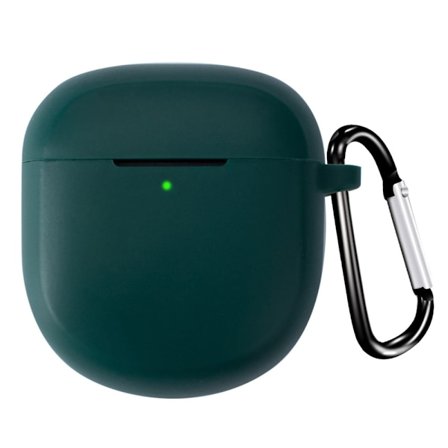 BOSE QuietComfort Earbuds II silikoneetui med spænde - Sortliggrøn