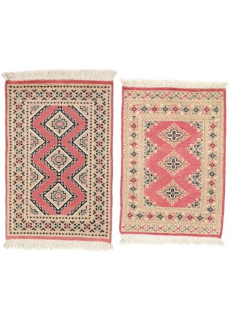 Hand Knotted Pakistan Bokhara 2Ply Rug 62X88 Brown/Orange