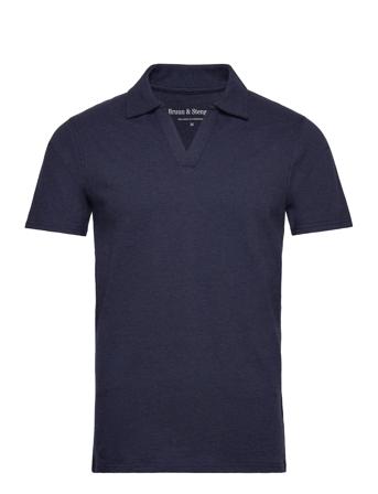 Bs Rinom Regular Fit Polo Shirt Blue Bruun & Stengade