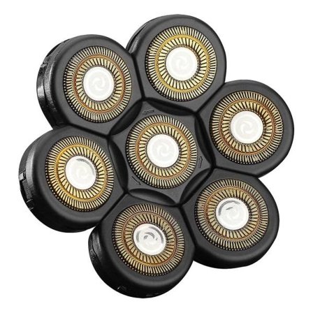 IC 7d Elektrisk Rakapparat Ersättningshuvud 7-blads Rakhuvud Skallig Rakapparat Elektrisk Rakapparat för Män