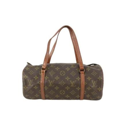 Louis Vuitton Vintage, Pre-owned Canvas louis-vuitton-bags Bruin, Dames, Maat:ONE Size
