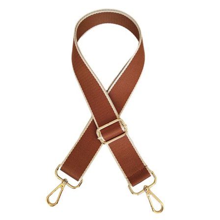 Crossbody Bag Stropp Skulderveske Belter BRUN