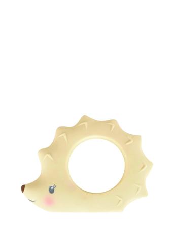 Natural Rubber Hedgehog Teether Toys Baby Toys Teething Toys Beige Tikiri