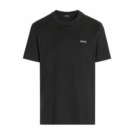 Z Zegna T-Shirts Sort, Herre, Størrelse: 3XL