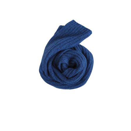 Luisa Cerano, Scarves Blauw, Dames, Maat:ONE Size,Polyamide