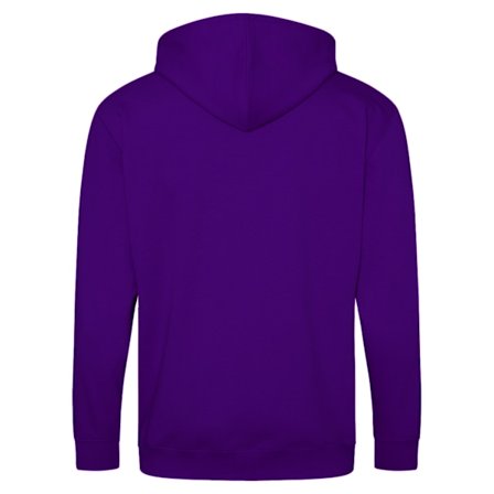 Awdis Plain Mens Hooded Full Zip Hoodie / Zoodie XL Royal Blue