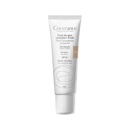 Avene Couvrance Fondotinta Correttore Fluido 1.0 Porcellana 30ml