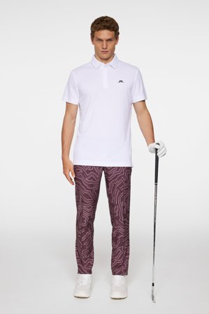 J.Lindeberg - Peat Polo - Golf - White - Men - S