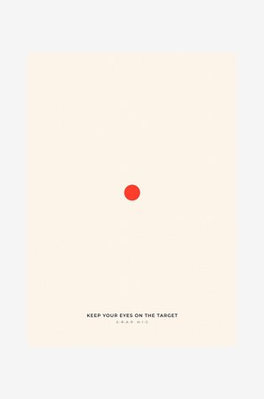 Malerifabrikken - Poster Target 1 - Beige - Postere - Fra Homeroom