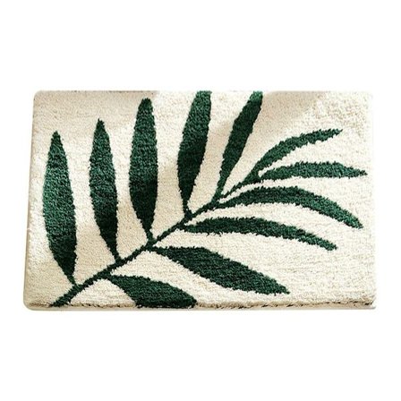 Moderne minimalistisk baderom absorberende sklisikker matte, frisk husholdningsinngang matte, seng