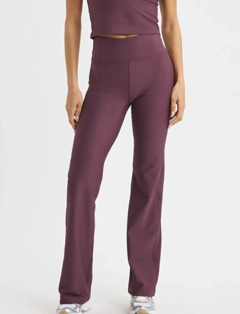 Röhnisch Ribbed R Flare Hw Tight - Burgundy - XL