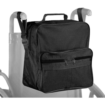 Wheelchair Bag, Wheelchair Accessories Storage Bag, Waterproof and Practical Wheelchair Backpack, Suitable for Electric Wheelchairs and Walkers
