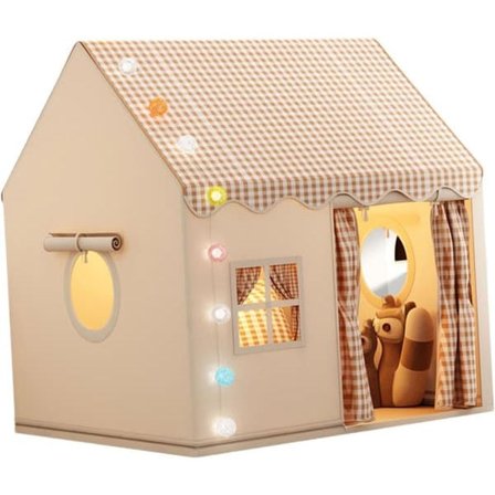 Leikkiteltta lapsille / Lasten teltta – Sisäteltta ikkunalla, täydellinen lasten leikkimökiksi ja nukkumapaikaksi