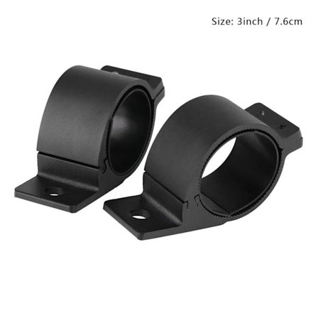 Bull Bar Ljus 3 Tum Monteringsklämmor Off Road Fordonsstrålkastare