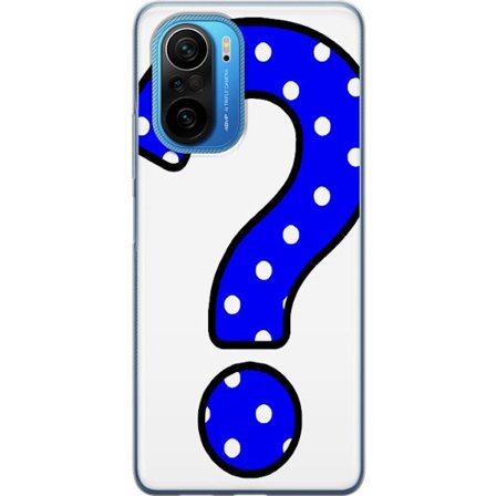 Kompatibelt Mobildeksel til Xiaomi Poco F3 Spørsmålstegn Fyndiq og CDON