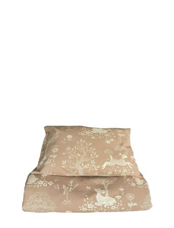 Majvillan Summer Fields Brown Junior Bed Set 100X130 Cm - Beige - 100X130CM