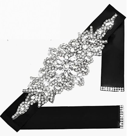 Europeiske og amerikanske brudekjoler Rhinestones Kjole Acce