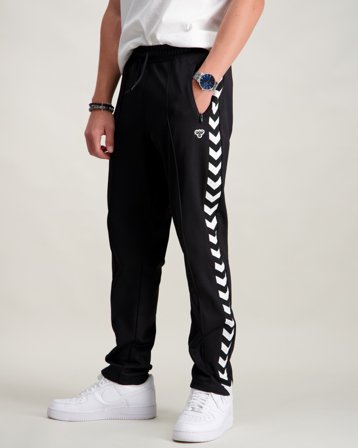 Hummel hmlJR ARCHIVE REGULAR POLY PANTS Sort Bukser Dreng - Kids Brand Store