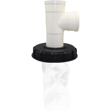 IC IBC-låsfilter, tvättbar nylon IBC-tanklås med lås, IBC-tanktillbehör