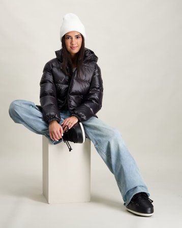 Tommy Hilfiger ESSENTIAL DOWN JACKET Schwarz Jacken Mädchen - Kids Brand Store