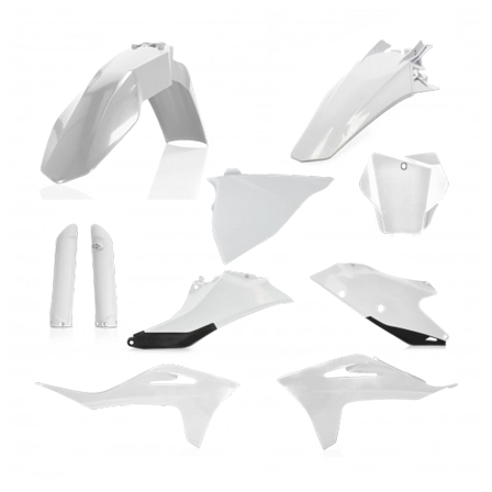 Kit Plastiche Completo Acerbis Bianco-Nero - Gas Gas EX 300 2021-2022