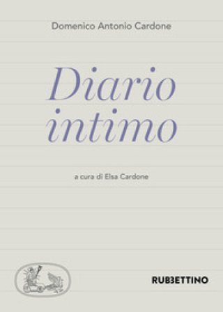 Diario intimo Domenico Antonio Cardone