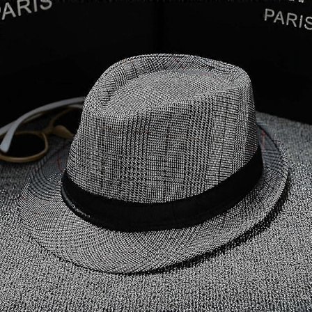 Herreternet Jazz Fedora Hat, Bowlerhat til sommer og efterår