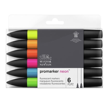 Neon Marker 6er-Set