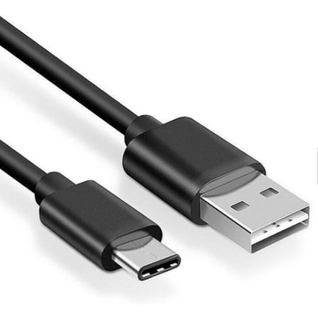 Usb-c Till Usb A Laddkabel 1,5m, Hi-speed, 2-pack, Svart, 2.0 Svart 150 Cm